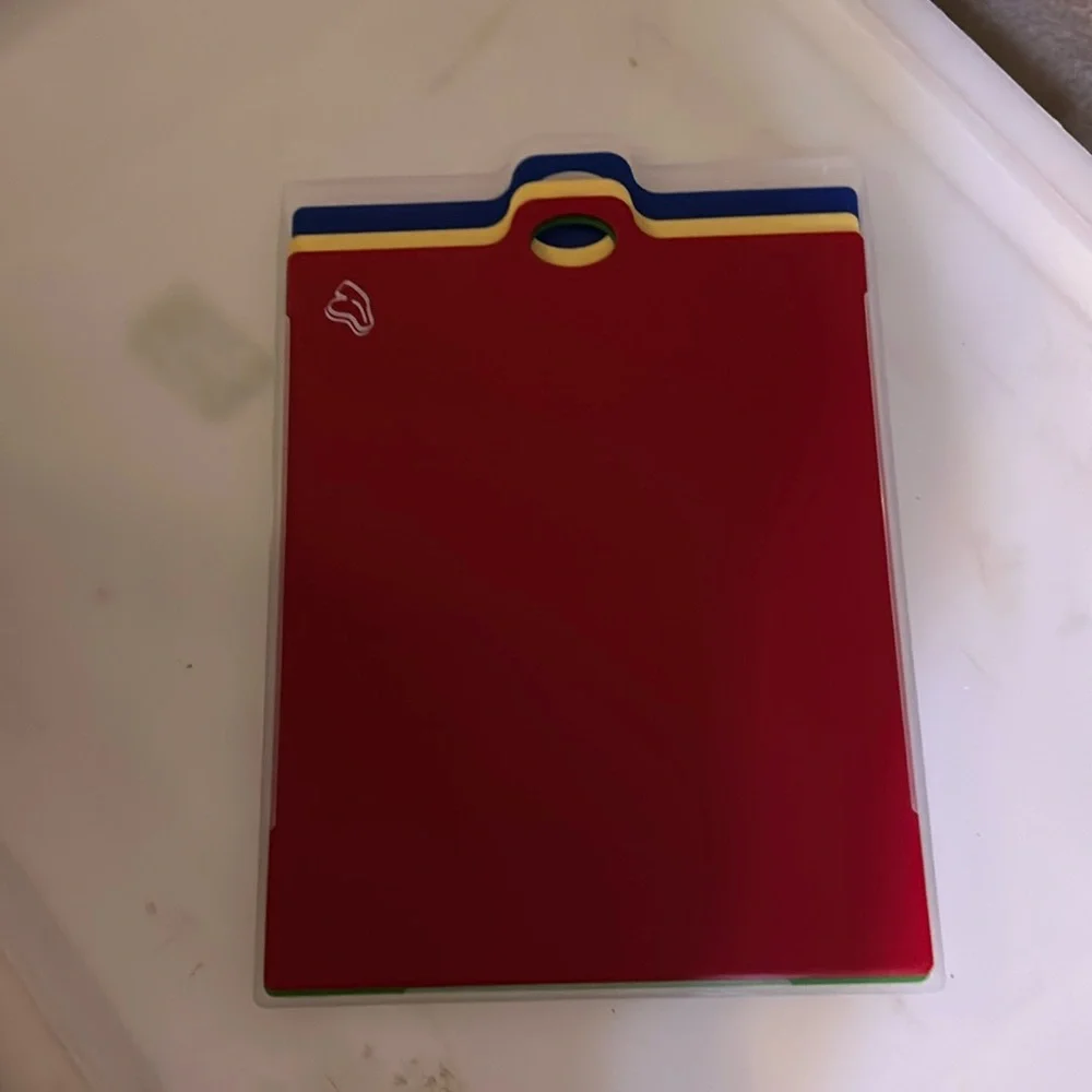 Small Cutting Board Set With Holder